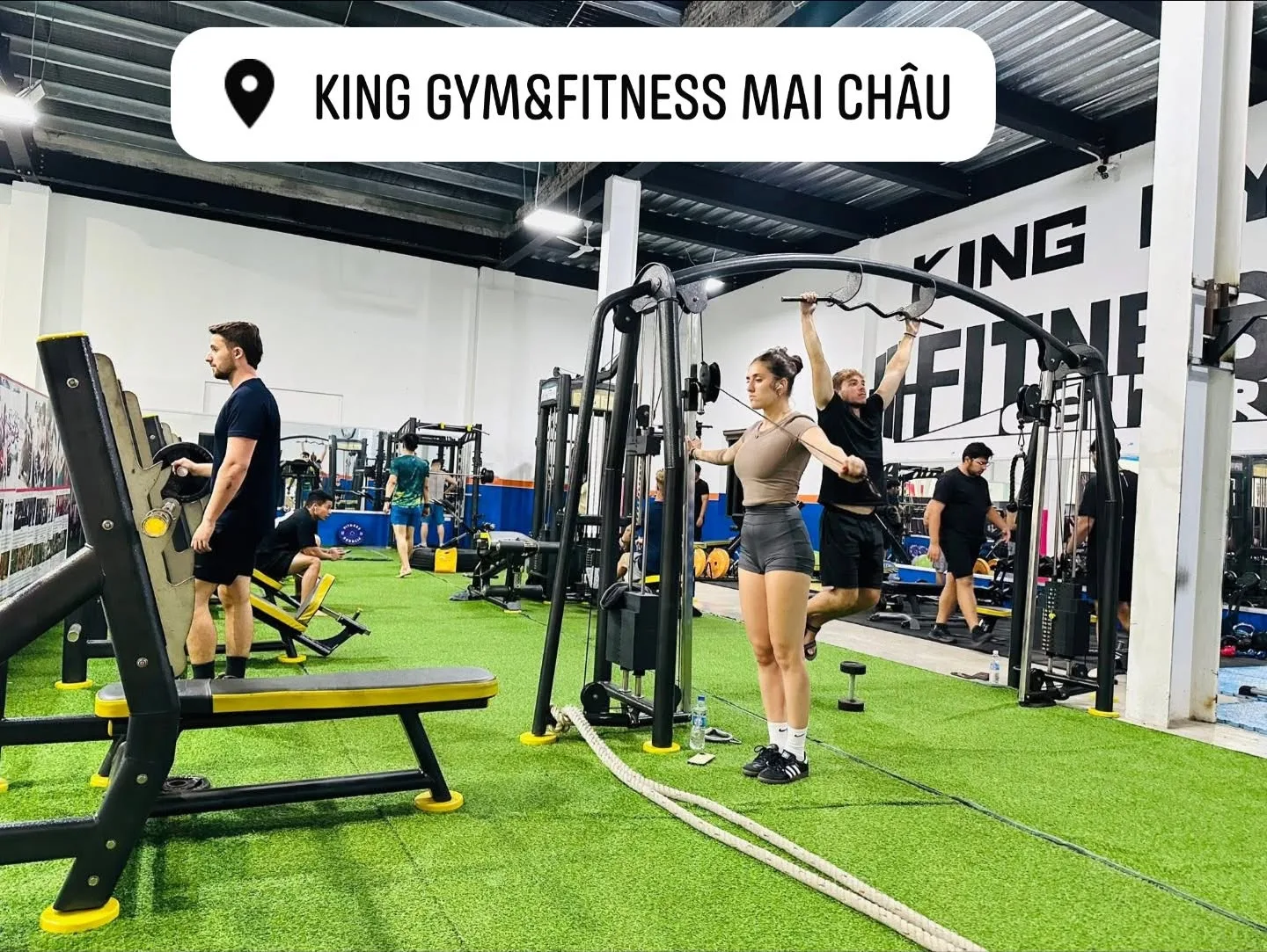 Tổ hợp thể thao King Gym và sân Pickleball tầng 3 Nhà hàng Hợp Thủy